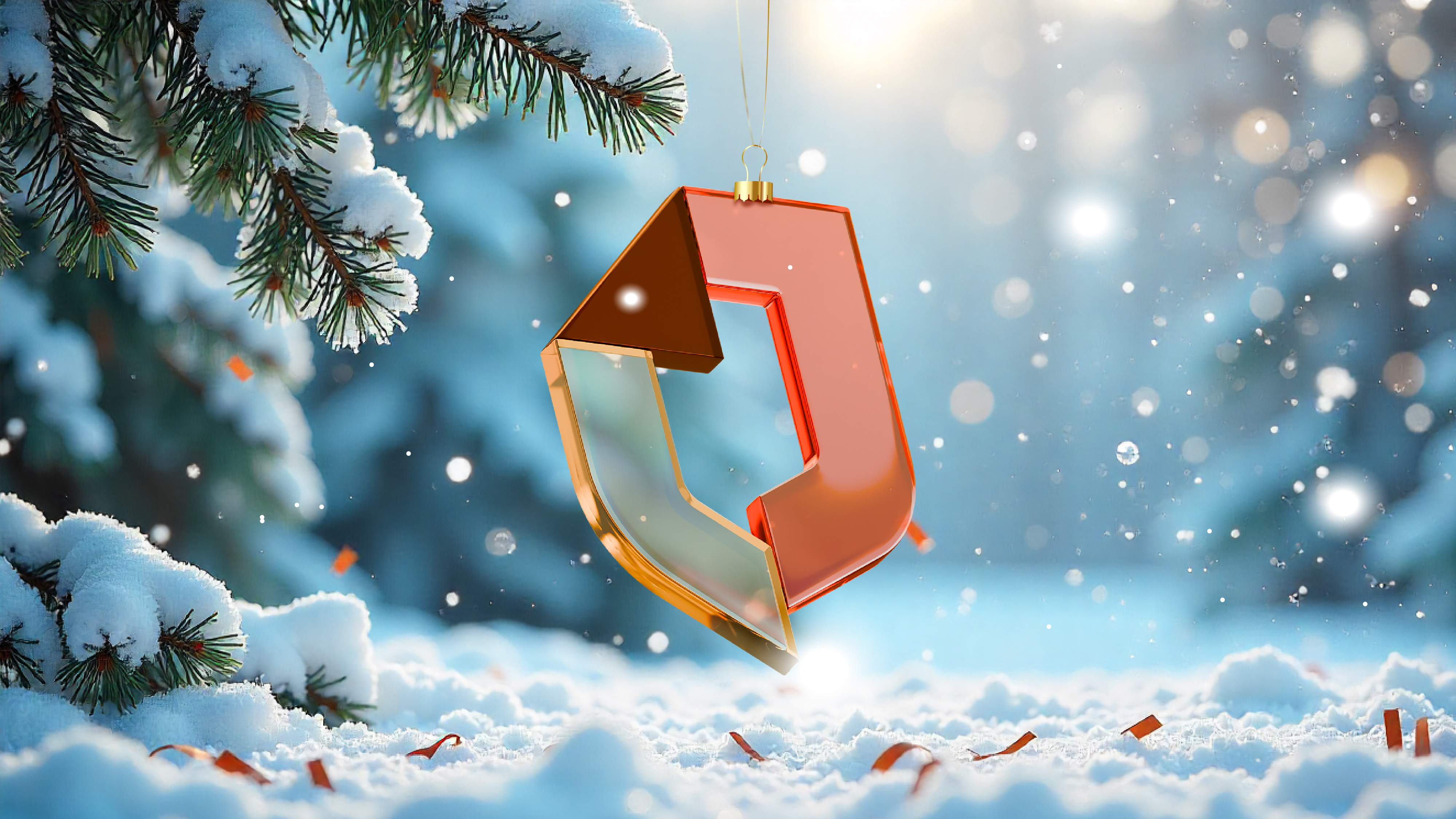 Новогодние обои 4